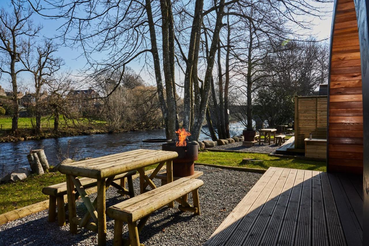 Braidhaugh Holiday Lodge And Glamping Park Crieff Exterior photo