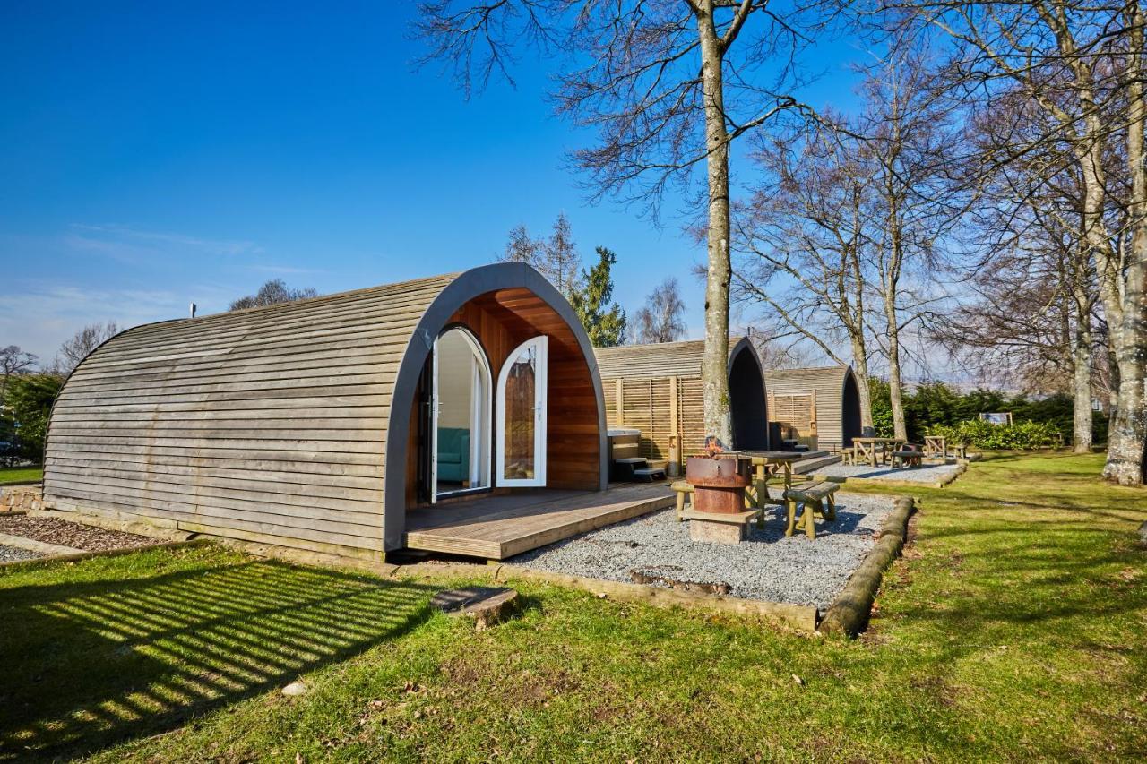 Braidhaugh Holiday Lodge And Glamping Park Crieff Exterior photo
